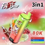 geekbarvap-Fat-bear-80k-puffs—Cherry Soda ice + cola ice+Honeydew melon ice