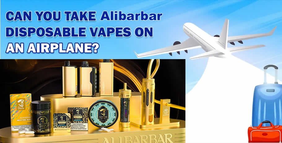 can you bring a alibarbar vape on a plane​
